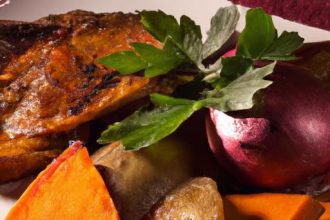 Sweet Harmony: One-Pan Maple Dijon Chicken & Sweet Potatoes