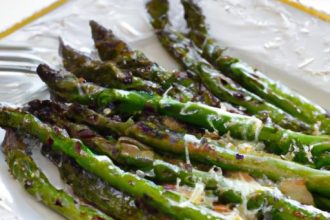 Crispy Air Fryer Keto Asparagus with Parmesan Perfection