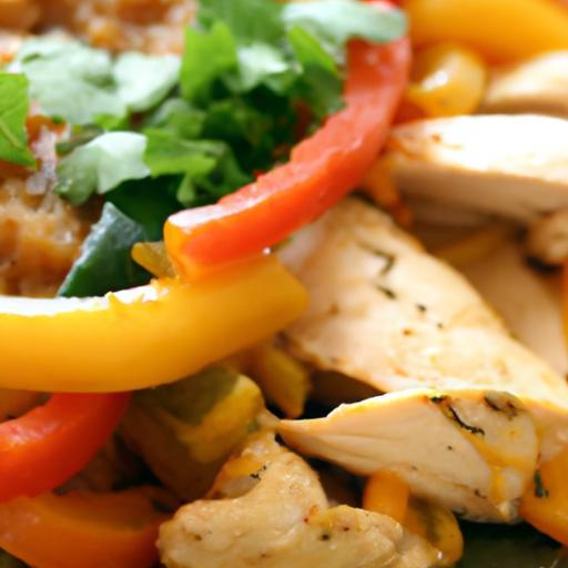 Sizzling One-Pan Baked Chicken Fajitas: Easy Flavor Burst