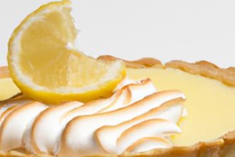Zesty Delight: The Art and Science of Lemon Tart Making
