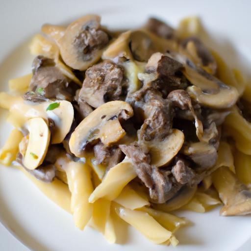 Speedy Ground Beef Stroganoff: Delicious Comfort Fast