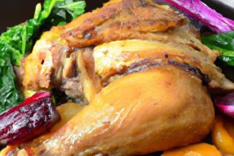 One-Pan Roasted Chicken & Root Veggies: Simple, Savory Feast