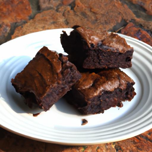 Decadent Fudgy Vegan Brownies Made with Almond Butter
