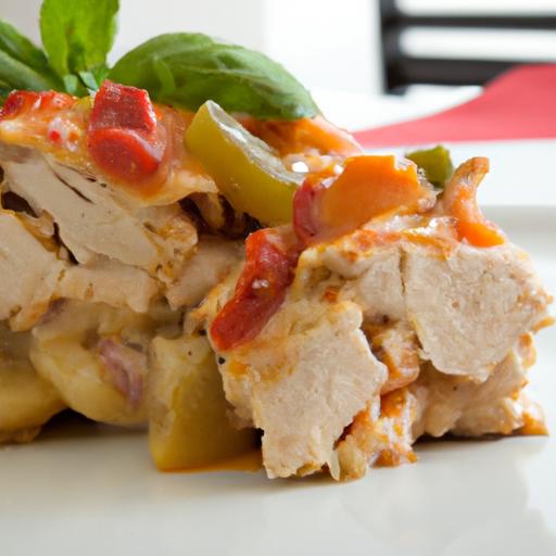 Irresistible Low-Carb Lasagna-Stuffed⁢ Chicken Delight
