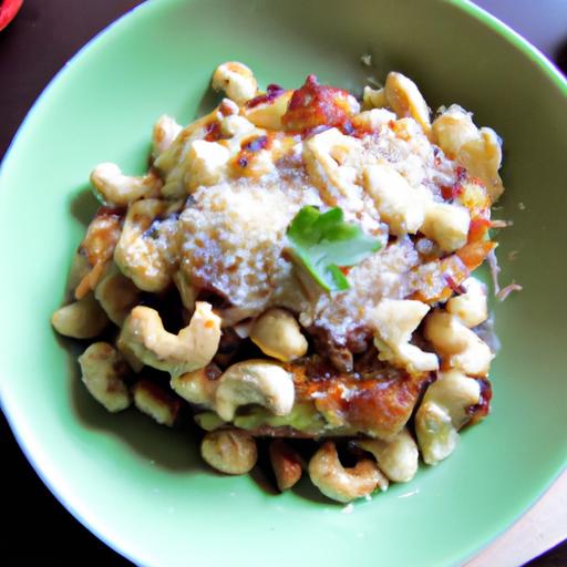 Delicious Vegan Eggplant Parmesan with​ Creamy Cashew Cheese
