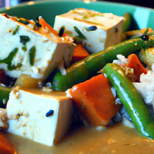 Quick & Creamy: 5-Ingredient Tofu Coconut Curry recipe