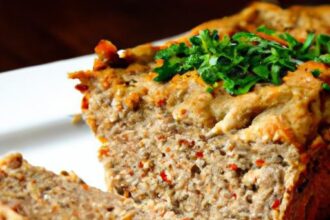 Hearty Gluten-Free Meatloaf Made with Almond Flour Binder