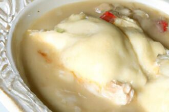 Quick Comfort: Canned Chicken & Dumplings with Biscuits