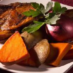 Sweet Harmony: One-Pan Maple Dijon Chicken & Sweet Potatoes