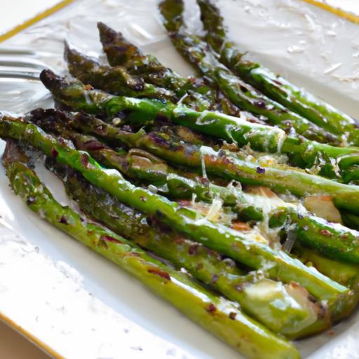 Crispy Air Fryer Keto Asparagus with Parmesan Perfection