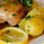 Zesty One-Pot Lemon Herb Chicken with Golden Potatoes Delight