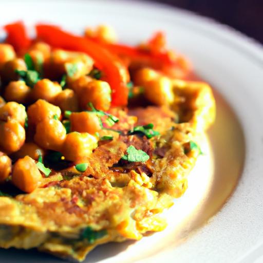 Whip Up an Easy vegan Chickpea Frittata in Minutes