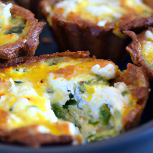 Power-Packed Spinach & Feta Egg Muffins for Healthy Mornings