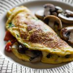 Fluffy Mushroom & Cheese Omelette: A Savory Morning Delight
