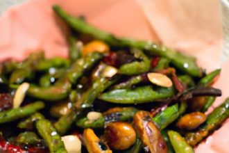 Crispy Air Fryer Green Bean Almondine: A Nutty Delight
