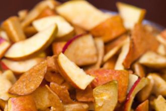 Crispy Cinnamon Air Fryer Apple Chips: A Healthy Treat