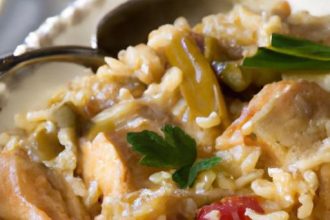 One-Pot Chicken and Rice Casserole: Flavorful & Fuss-Free