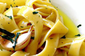 Simple & Savory: 5-Ingredient Garlic Oil Pasta Recipe