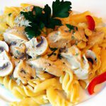 15-Minute Creamy Chicken & Mushroom Pasta: Quick Comfort Feast