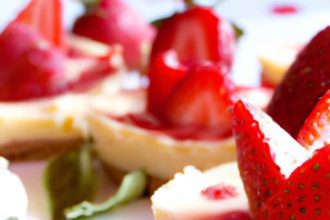 Sweet & Simple: No-Bake Strawberry Cheesecake Bites Recipe