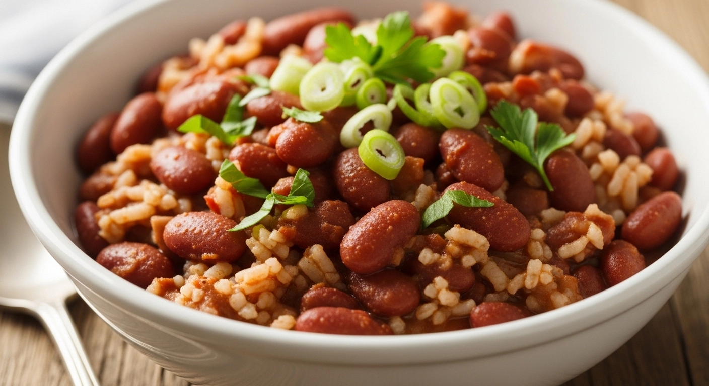 Pantry Magic: Whipping Up Red Beans and Rice with Simple Spices