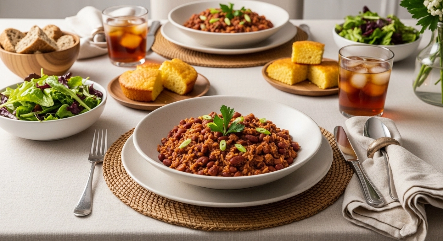 Pantry Magic: Whipping Up Red Beans and Rice with Simple Spices