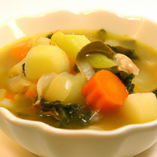 Hearty Barley soup: A Veggie and Herb Delight for Wellness