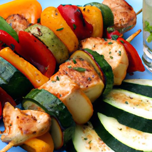 Sizzling Chicken & Veggie Kebabs:‍ Perfect ​Grilling⁣ Treats!