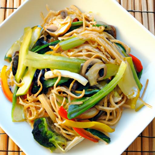 Quick & Flavorful: 15-Minute Vegetable Lo⁤ Mein ‌Recipe