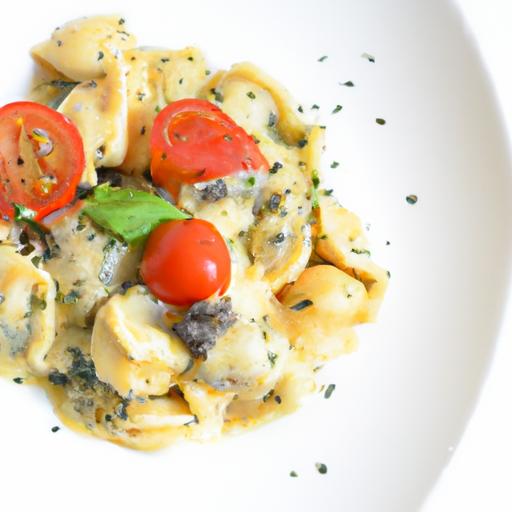 Effortless 5-Ingredient creamy chicken Tortellini Recipe