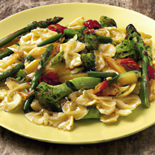 One-Pot Pasta Primavera: Simple, Fresh & flavorful Delight