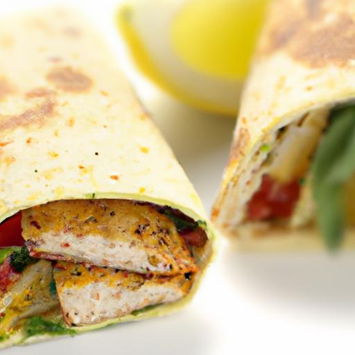 Delicious Greek Yogurt Chicken Salad Wraps: ‌Healthy & easy