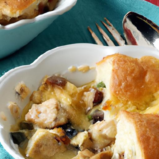 Revive Leftover Chicken with Easy Biscuit Casserole Magic