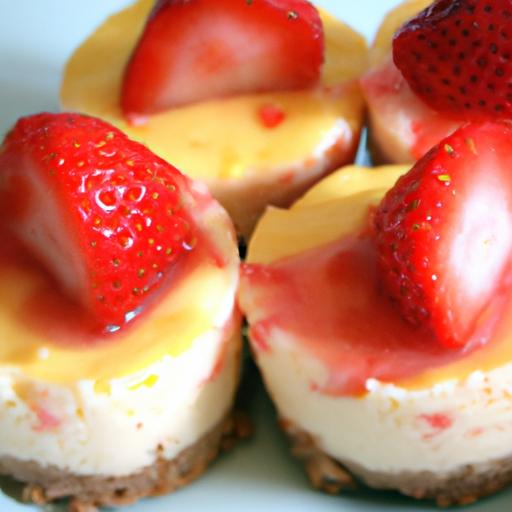 Sweet & Simple:⁤ No-Bake Strawberry Cheesecake ⁢Bites ⁣Recipe