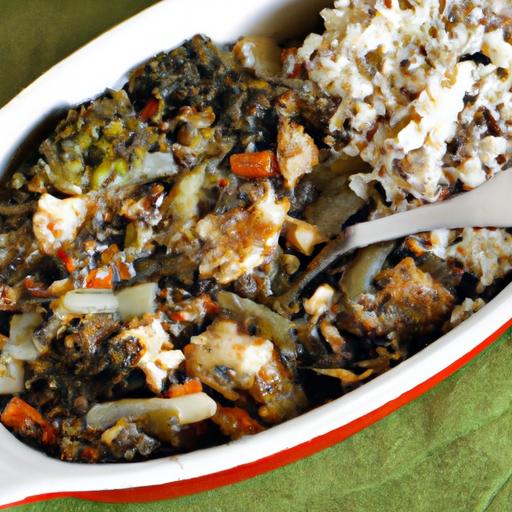 Hearty One-Pot Chicken and Wild Rice Casserole Delight