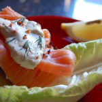 Elegant Endive Boats Filled with Creamy Smoked Salmon Dip