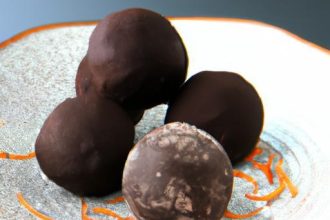 Decadent Vegan Chocolate Orange Truffles: A Zesty Treat