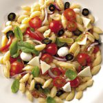 Fresh & Fast No-Cook Caprese Pasta Salad with Pre-Cooked Pasta