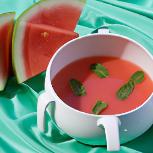 Cool & Crisp: Discover Refreshing Watermelon Mint Soup