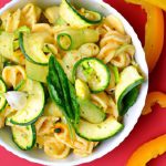 Zesty Plant-Based Pasta Salad with Refreshing Lemon Dressing