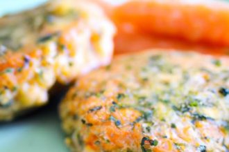 Quick & Easy 5-Ingredient Salmon Patties Made in Air Fryer