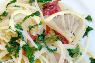 Delicate Angel Hair Pasta Tossed in Garlic and Fresh Herbs
