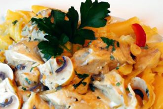 15-Minute Creamy Chicken & Mushroom Pasta: Quick Comfort Feast