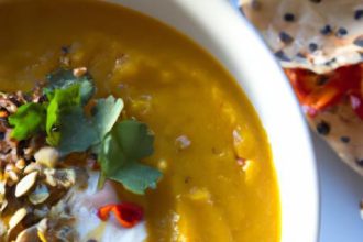 Creamy One-Pot Vegan Coconut Curry Lentil Soup Delight