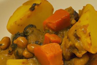 Hearty One-Pot Vegan African Peanut Stew: Flavorful & Easy