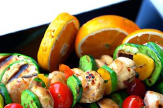 Sizzling Chicken & Veggie Kebabs: Perfect Grilling Treats!